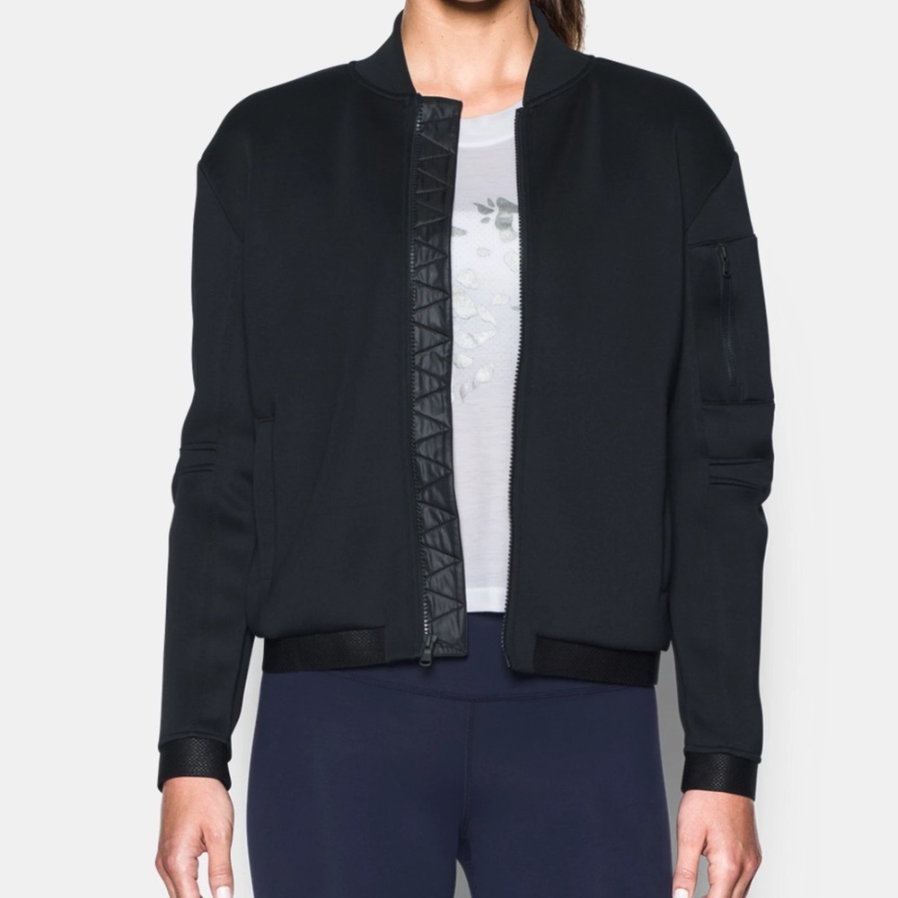Under Armour Women’s Bomber Jacket - Picture 2 of 4
